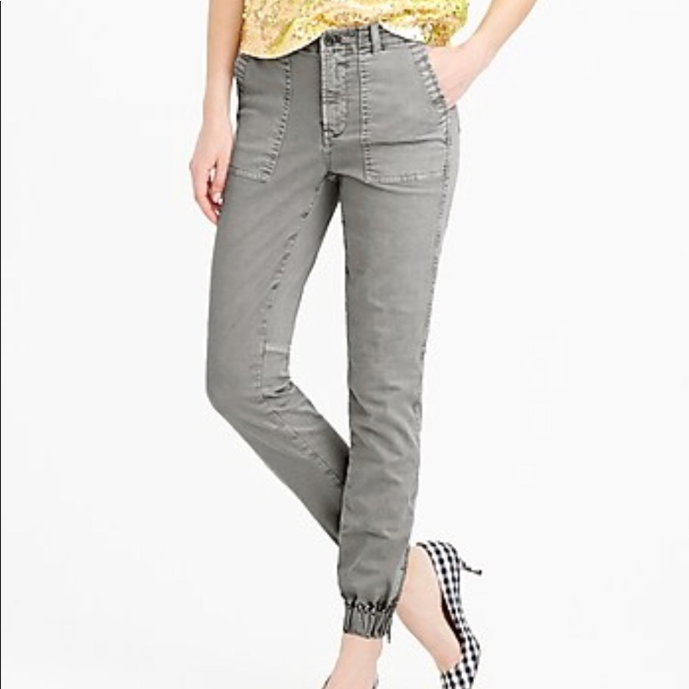 J. Crew slim cargo pant in stretch chino